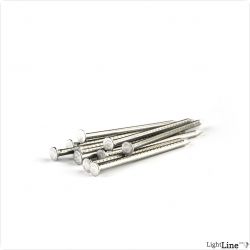 Light Line Aluminium Nagel Set (10 St?ck) f?r Betoneinbau Profile